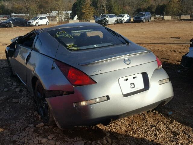 JN1AZ34D23T118372 - 2003 NISSAN 350Z COUPE SILVER photo 3