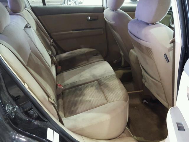 3N1AB61E57L704075 - 2007 NISSAN SENTRA 2.0 BLACK photo 6