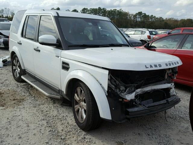 SALAG2V62FA747524 - 2015 LAND ROVER LR4 HSE WHITE photo 1