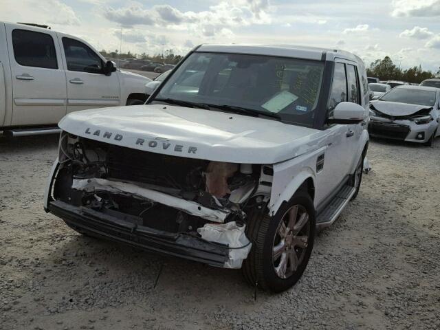 SALAG2V62FA747524 - 2015 LAND ROVER LR4 HSE WHITE photo 2