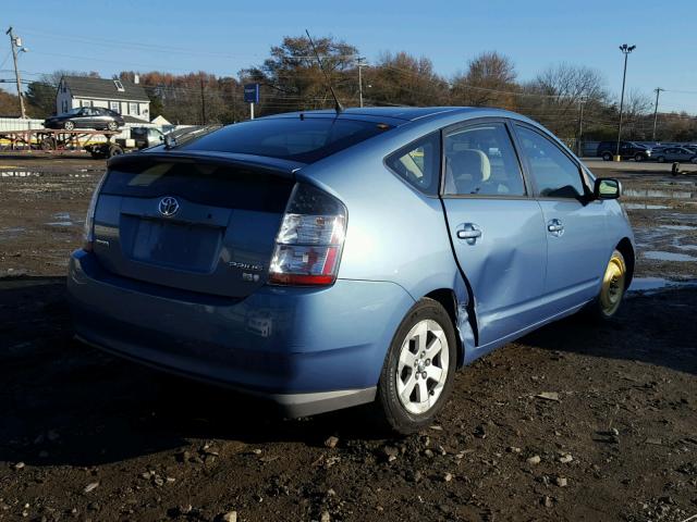 JTDKB20U253112483 - 2005 TOYOTA PRIUS TAN photo 4