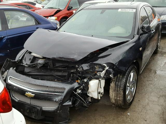 1G1ZK57B28F211496 - 2008 CHEVROLET MALIBU LTZ 黑色 照片 2