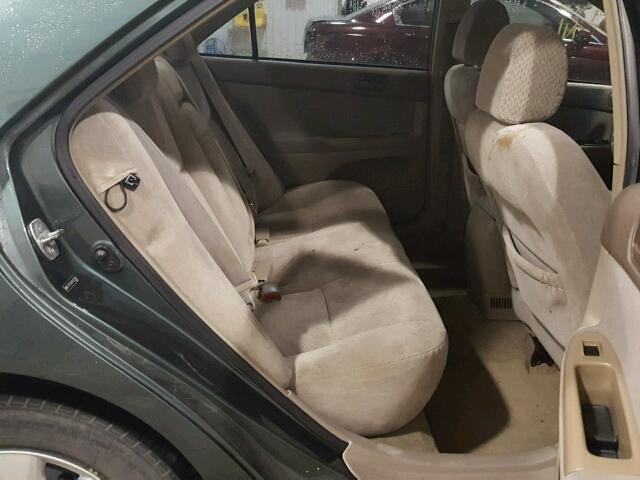 4T1BE32K14U337880 - 2004 TOYOTA CAMRY LE მწვანე ფოტო 6