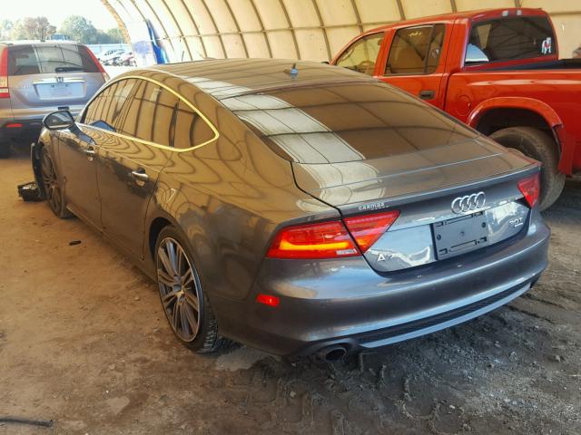 WAU2GAFC8DN147166 - 2013 AUDI A7 PRESTIG SILVER photo 3