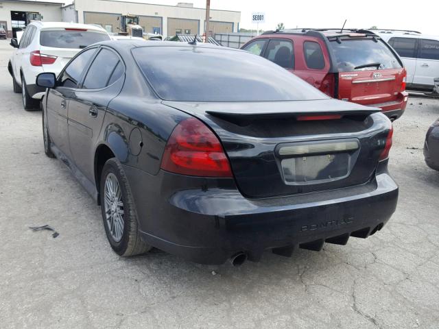 2G2WP582781107088 - 2008 PONTIAC GRAND PRIX BLACK photo 3