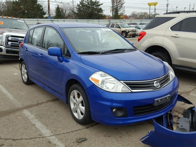 3N1BC1CP3AL392168 - 2010 NISSAN VERSA S BLUE photo 1