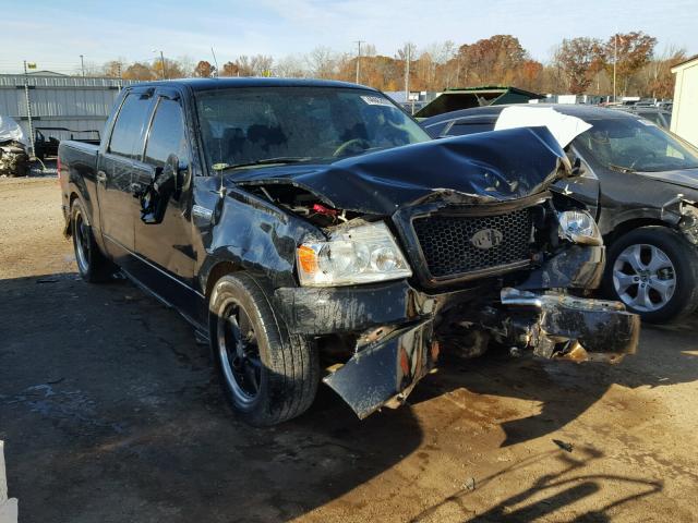 1FTRW12W74KA07647 - 2004 FORD F150 SUPER BLACK photo 1