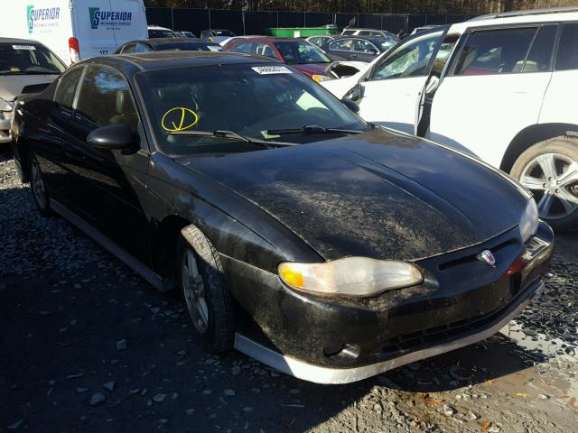 2G1WX15K829182764 - 2002 CHEVROLET MONTE CARL BLACK photo 1