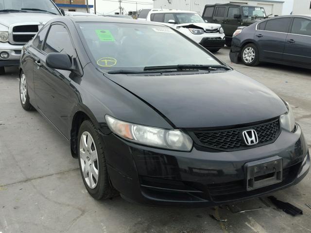 2HGFG126X9H511156 - 2009 HONDA CIVIC LX BLACK photo 1