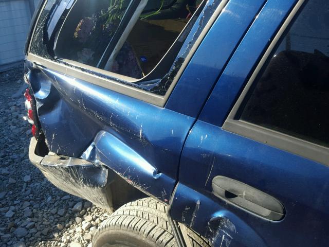 1GNDT13S432264317 - 2003 CHEVROLET TRAILBLAZE BLUE photo 9