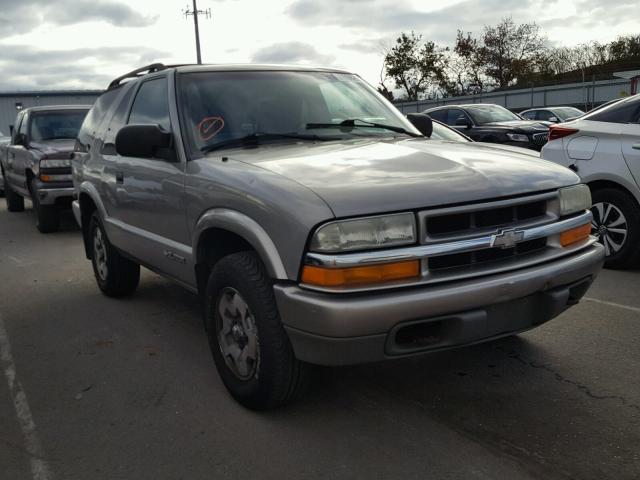 1GNCT18X63K181729 - 2003 CHEVROLET BLAZER GOLD photo 1