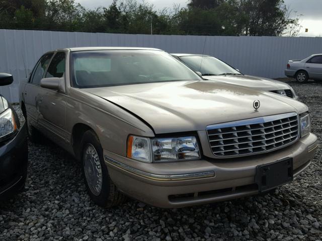 1G6KE54Y2VU269627 - 1997 CADILLAC DEVILLE GOLD photo 1