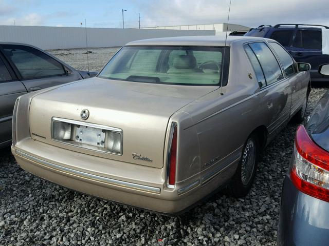 1G6KE54Y2VU269627 - 1997 CADILLAC DEVILLE GOLD photo 4