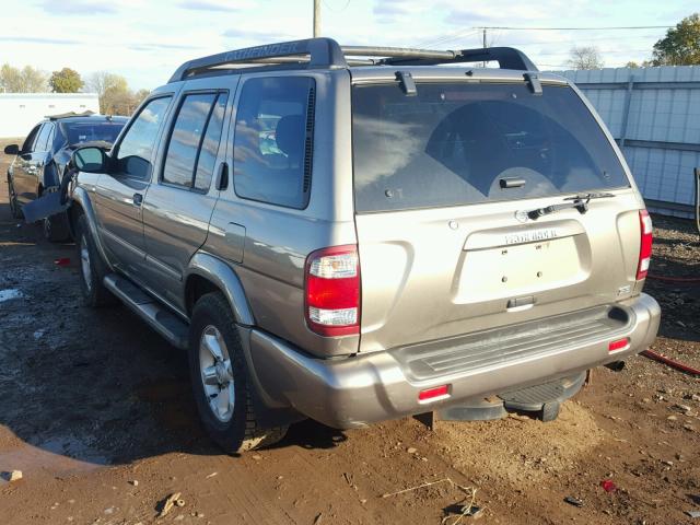 JN8DR09Y04W921321 - 2004 NISSAN PATHFINDER SILVER photo 3