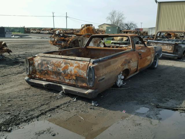 8K48C200567 - 1968 FORD RANCHERO BURN photo 4