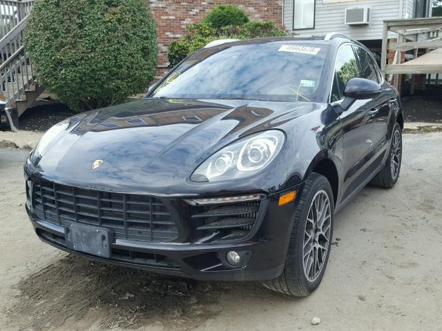 WP1AB2A59FLB41563 - 2015 PORSCHE MACAN S BLACK photo 2