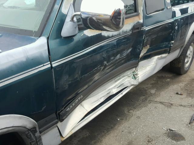 1B7GL23X6SS249839 - 1995 DODGE DAKOTA BROWN photo 10