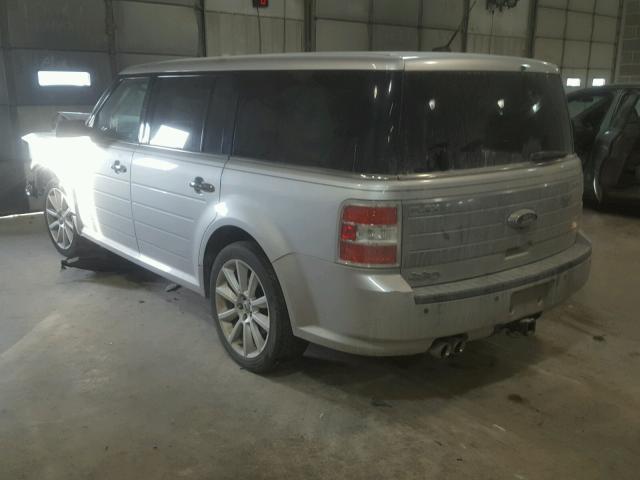 2FMGK5DC3BBD18220 - 2011 FORD FLEX LIMIT GRAY photo 3