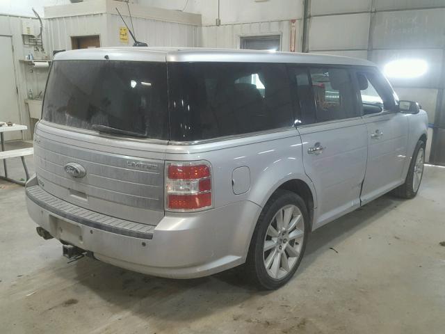 2FMGK5DC3BBD18220 - 2011 FORD FLEX LIMIT GRAY photo 4