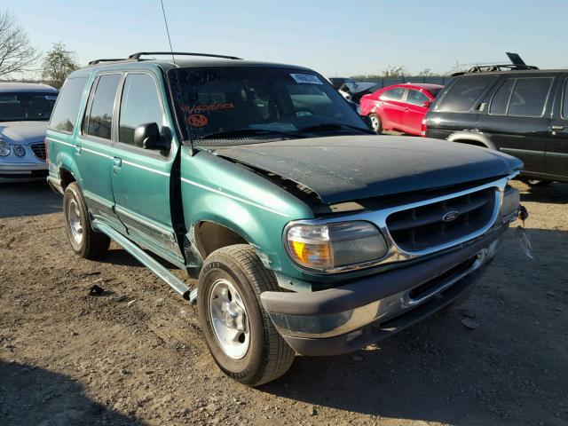 1FMZU34E3WZC25001 - 1998 FORD EXPLORER GREEN photo 1