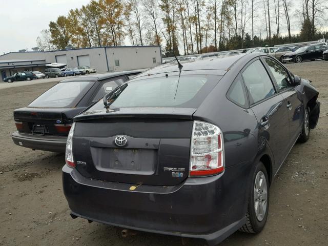 JTDKB20U493517573 - 2009 TOYOTA PRIUS GRAY photo 4