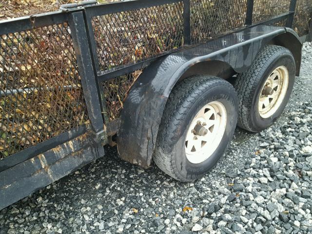 1D9BU16258B460489 - 2003 UTILITY TRAILER BLACK photo 9