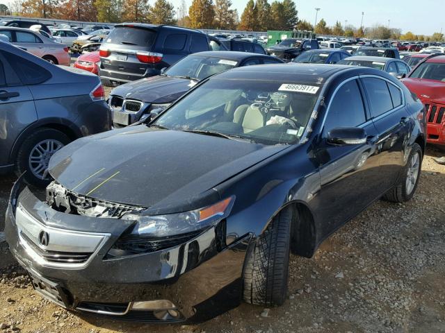 19UUA8F50CA030924 - 2012 ACURA TL BLACK photo 2