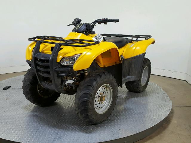 1HFTE340784100066 - 2008 HONDA TRX420 TM YELLOW photo 4