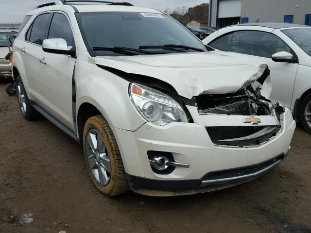 2GNALFEK6D1127541 - 2013 CHEVROLET EQUINOX LT WHITE photo 1