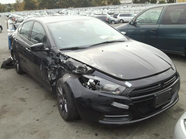 1C3CDFAA0GD607986 - 2016 DODGE DART SE BLACK photo 1