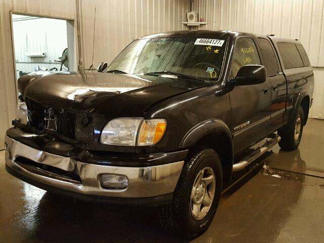 5TBBT48141S219197 - 2001 TOYOTA TUNDRA ACC BLACK photo 2