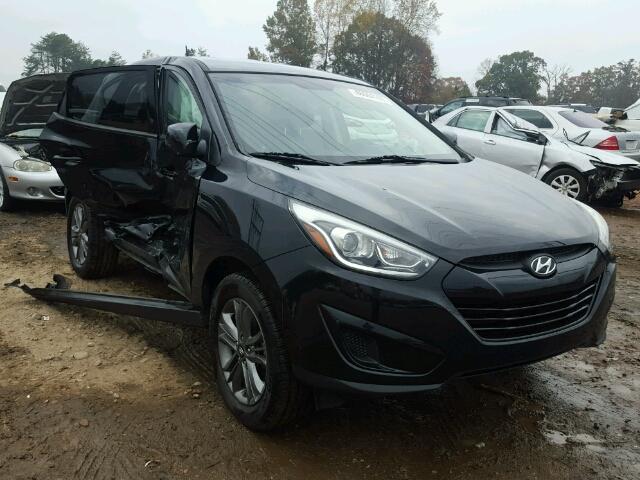 KM8JT3AF7EU945748 - 2014 HYUNDAI TUCSON GLS BLACK photo 1