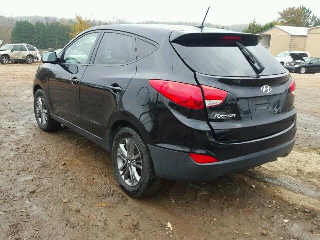 KM8JT3AF7EU945748 - 2014 HYUNDAI TUCSON GLS BLACK photo 3