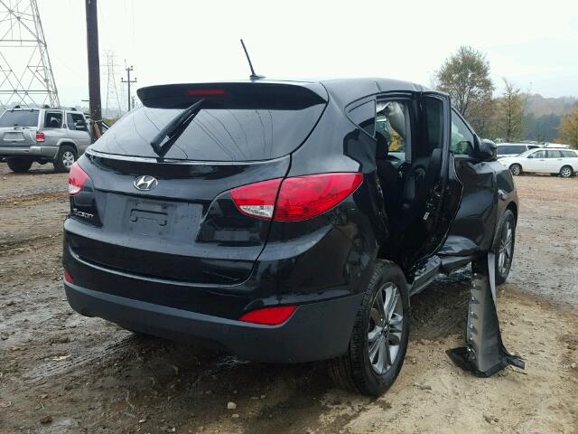 KM8JT3AF7EU945748 - 2014 HYUNDAI TUCSON GLS BLACK photo 4