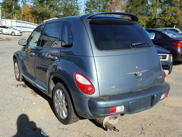 3A8FY68846T372199 - 2006 CHRYSLER PT CRUISER BLUE photo 3