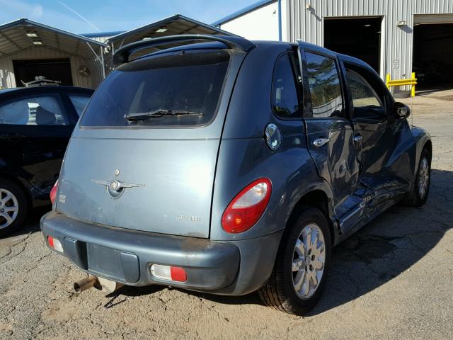 3A8FY68846T372199 - 2006 CHRYSLER PT CRUISER BLUE photo 4