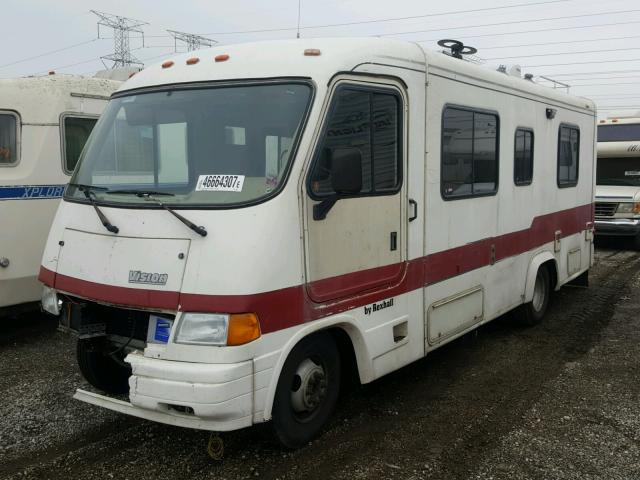 1FCKE33GXMHB16284 - 1991 FORD ECONOLINE WHITE photo 2