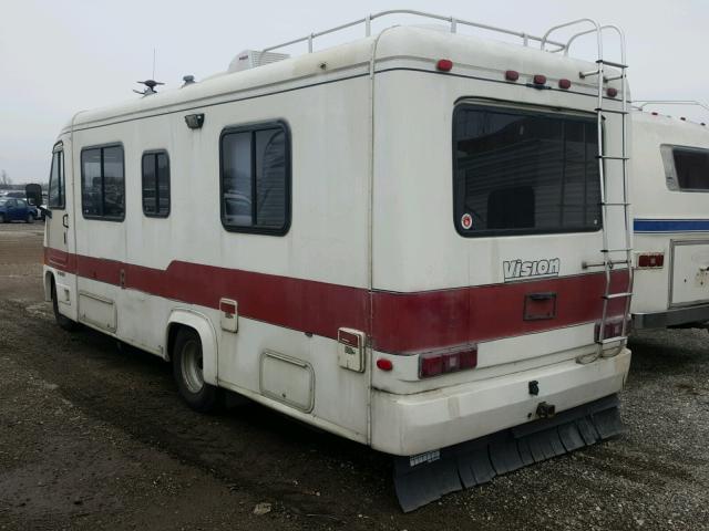 1FCKE33GXMHB16284 - 1991 FORD ECONOLINE WHITE photo 3