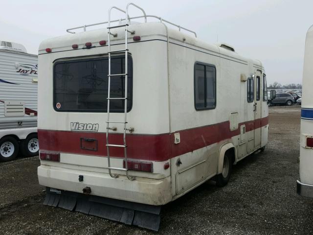 1FCKE33GXMHB16284 - 1991 FORD ECONOLINE WHITE photo 4