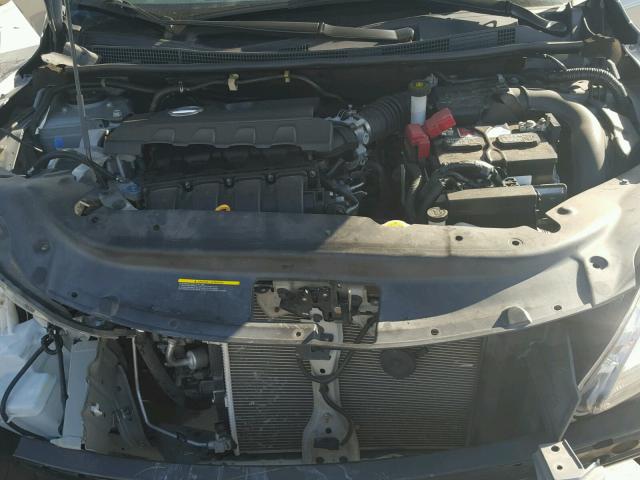 3N1AB7APXDL698535 - 2013 NISSAN SENTRA S SILVER photo 5