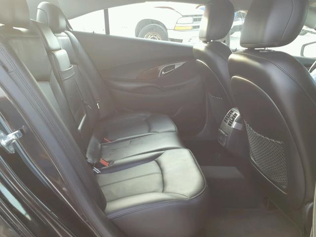 1G4GG5E3XCF251096 - 2012 BUICK LACROSSE P BLACK photo 6