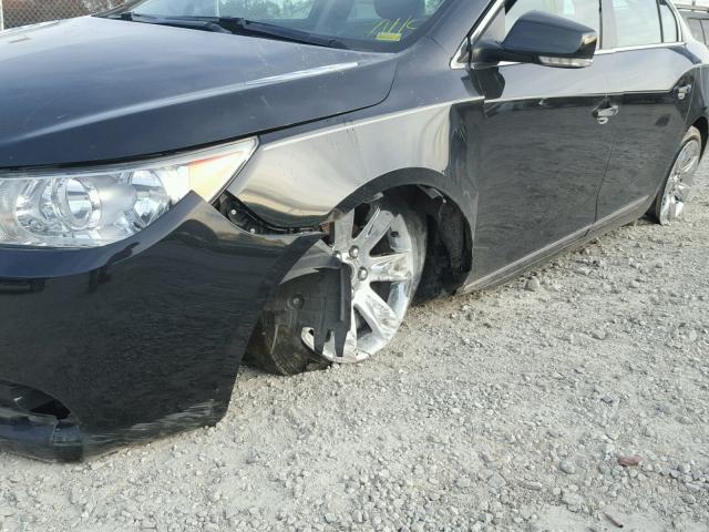 1G4GG5E3XCF251096 - 2012 BUICK LACROSSE P BLACK photo 9