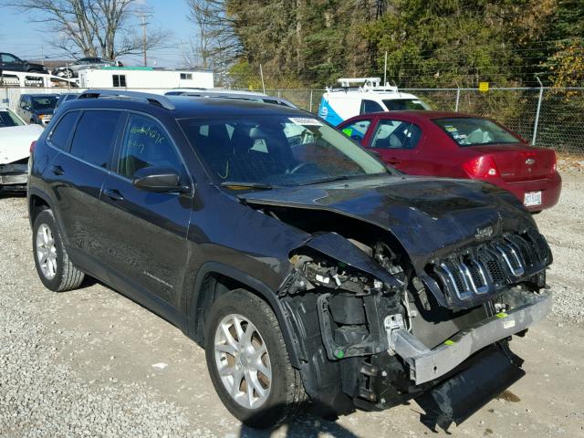 1C4PJLCB0FW530775 - 2015 JEEP CHEROKEE L GRAY photo 1