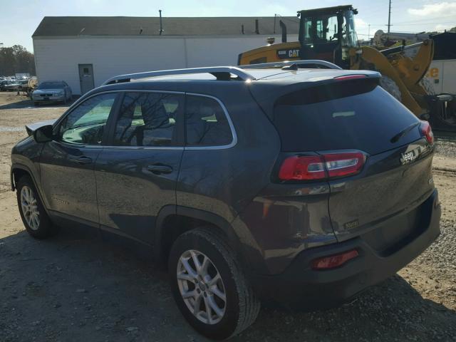 1C4PJLCB0FW530775 - 2015 JEEP CHEROKEE L GRAY photo 3