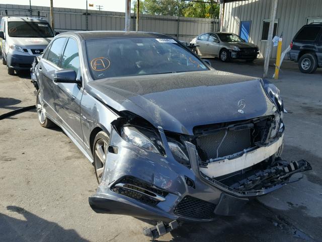 WDDHF8JB1CA519272 - 2012 MERCEDES-BENZ E CHARCOAL photo 1