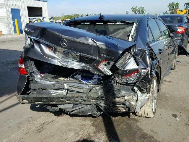 WDDHF8JB1CA519272 - 2012 MERCEDES-BENZ E CHARCOAL photo 4