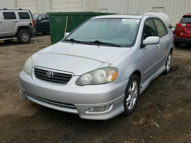 2T1BY32E35C846728 - 2005 TOYOTA COROLLA XR 银色 照片 2