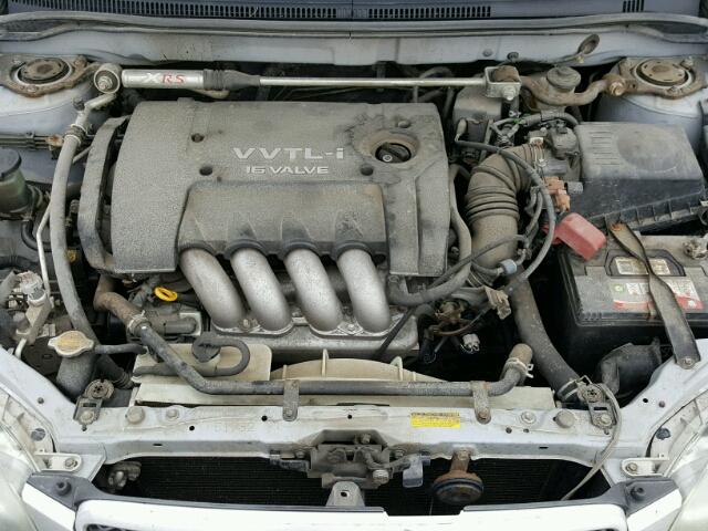 2T1BY32E35C846728 - 2005 TOYOTA COROLLA XR 银色 照片 7