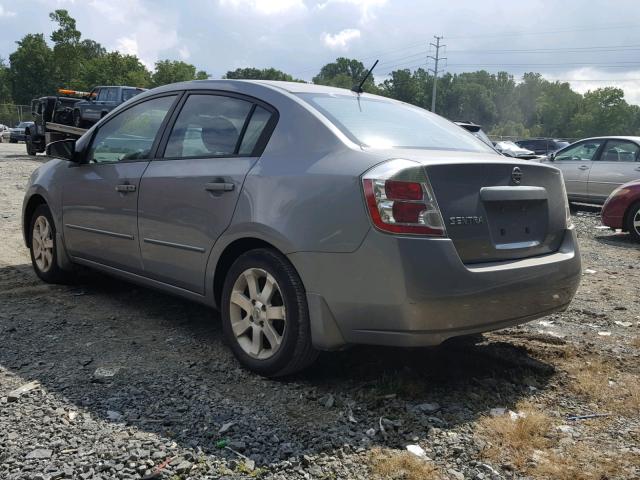 3N1AB61E08L740726 - 2008 NISSAN SENTRA 2.0 GRAY photo 3