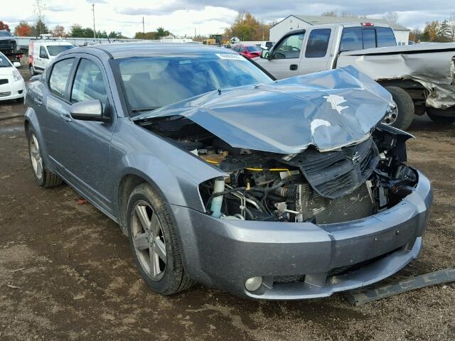 1B3LC76M08N538513 - 2008 DODGE AVENGER R/ GRAY photo 1